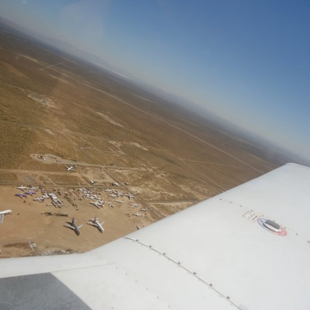 Aerospace Junkyard view