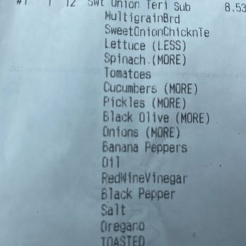 Subway - No tomatoes, minimal spinach, lots of lettuce, on and Italian white roll - Sandwiches Near Me - Scotia, New York Subway - No tomatoes, minimal spinach, lots of lettuce, on and Italian white roll - Sandwiches Near Me - Scotia, New York