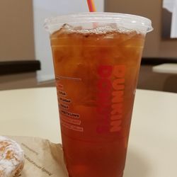 Dunkin' - Raspberry tea with lemon and melted sugar (get melted!)