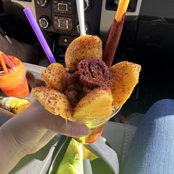 Raspados El Jinete - Mango something I forgot I just asked for no chamoy