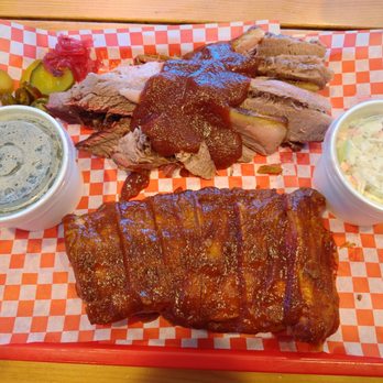 Smokey Mo - Pork ribs and fatty brisket. Collard greens and cole slaw. - Barbeque Near Me - Tucson, Arizona Smokey Mo - Pork ribs and fatty brisket. Collard greens and cole slaw. - Barbeque Near Me - Tucson, Arizona