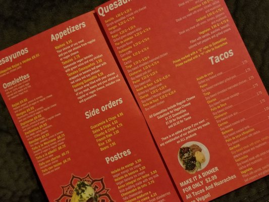 Quesadilla La Reina del Sur by null
