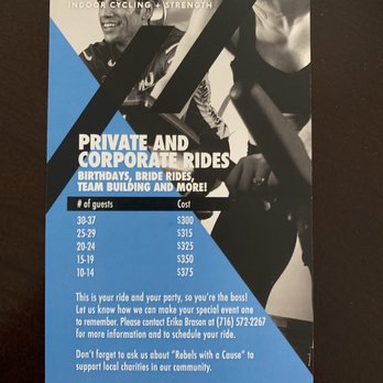 Rebel Ride - Cycling Classes Near Me - East Amherst, New York Rebel Ride - Cycling Classes Near Me - East Amherst, New York