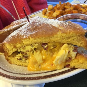 Egg Works - Stuffed french toast with bacon - Breakfast & Brunch Near Me - Las Vegas, Nevada
