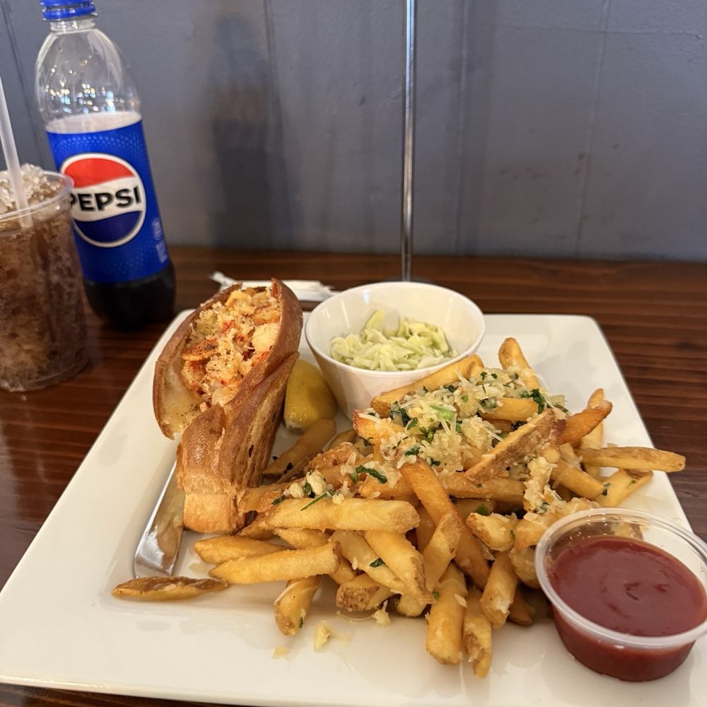 Phenomenal lobster rolls and garlic fries Phenomenal lobster rolls and garlic fries