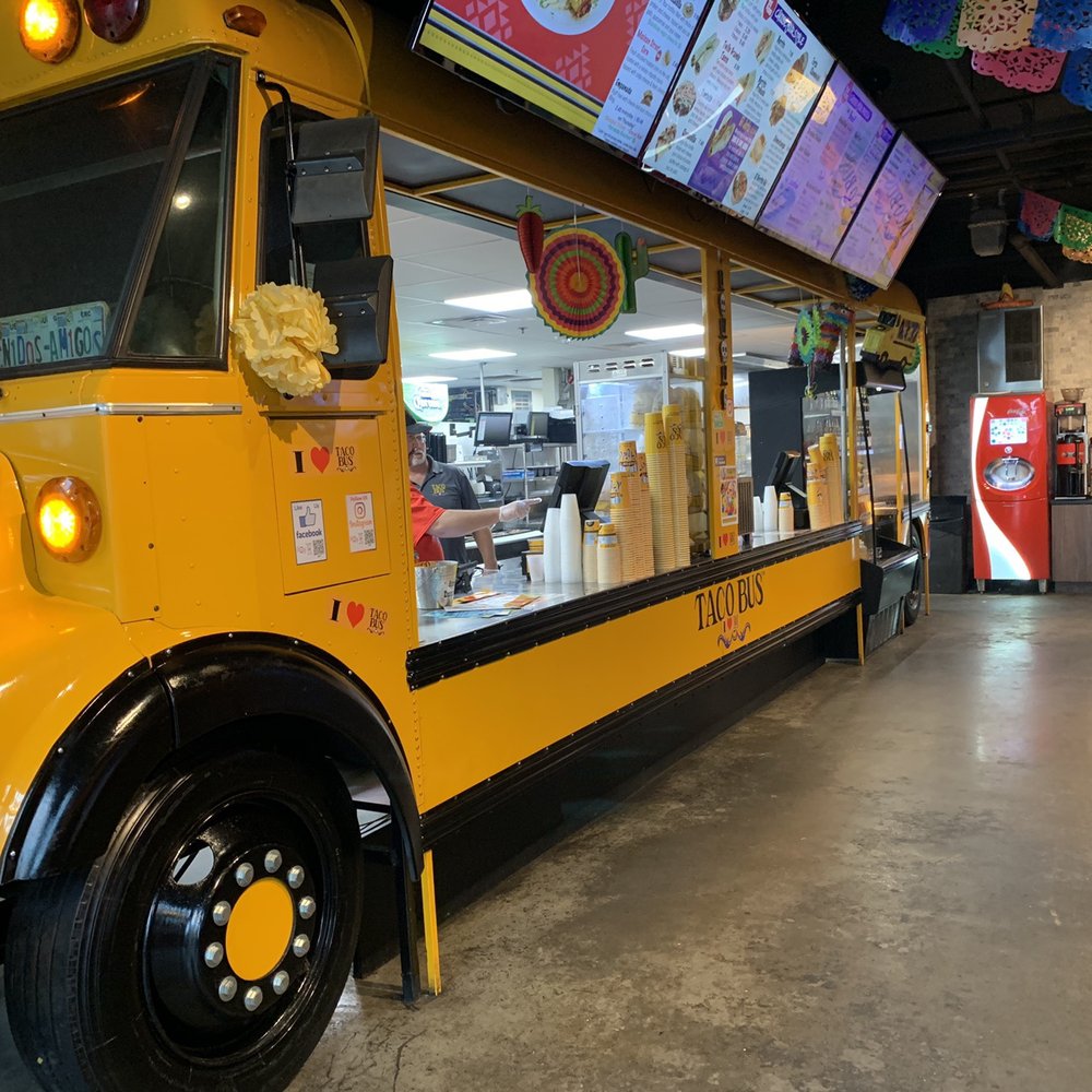Taco Bus - Taco bus order counter and kitchen - Food Trucks Near Me - Clearwater, Florida Taco Bus - Taco bus order counter and kitchen - Food Trucks Near Me - Clearwater, Florida