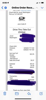 Joe's Cafe & Donuts & King Cakes by null