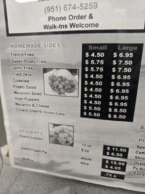 Menu photo 2 AJ'S Fish Market Lake Elsinore, CA Menu photo 2 AJ'S Fish Market Lake Elsinore, CA