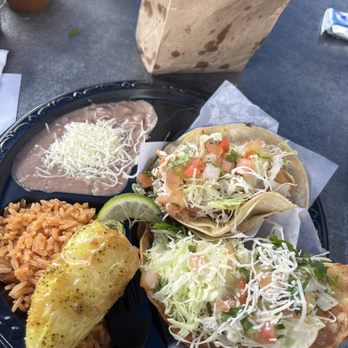 Taco Nazo - Fish taco / potato taco combo. - Seafood Near Me - South El Monte, California Taco Nazo - Fish taco / potato taco combo. - Seafood Near Me - South El Monte, California