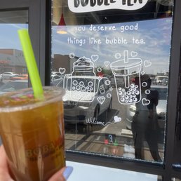 tea with boba