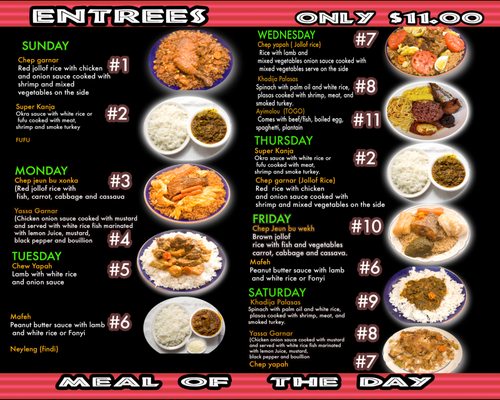 Menu photo 6 MaShallah African Restaurant Louisville, KY
