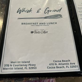 Whisk & Grind - Breakfast & Brunch Near Me - Merritt Island, Florida Whisk & Grind - Breakfast & Brunch Near Me - Merritt Island, Florida