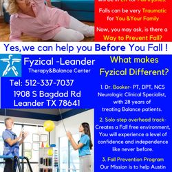 Fyzical Therapy & Balance Centers - Fyzical Leander offers Fall prevention Program