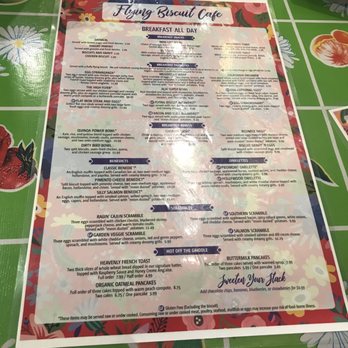 The Flying Biscuit Cafe - Menu - Breakfast & Brunch Near Me - Raleigh, North Carolina