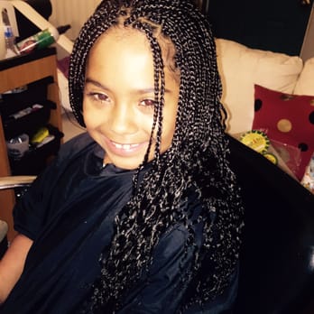 Eunice's Braiding Works - My baby girl loves her braids!!! Thank you so much, Eunice . - Hair Extensions Near Me - Vallejo, California