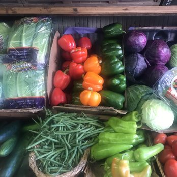 Alba Produce - a variety of vegetables in baskets - Fruits & Veggies Near Me - Boston, Massachusetts