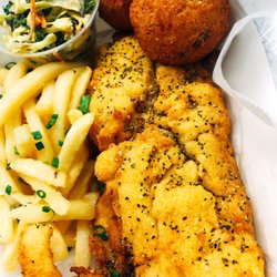 Tails and Bones - Lemon Pepper fish