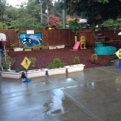 Edgemont Village Day Care/ Preschool - We offer a large and safe outdoor area to explore the nature.
