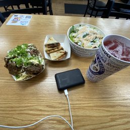 Gyro Bowl Nicks Fries Gyro Bowl Nicks Fries