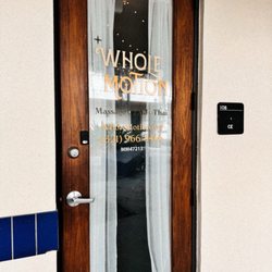 Whole Motion - Front door