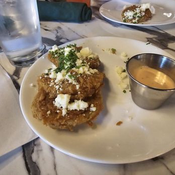 Breakfast At Barneys - Fried tomato green - Breakfast & Brunch Near Me - Atlanta, Georgia Breakfast At Barneys - Fried tomato green - Breakfast & Brunch Near Me - Atlanta, Georgia