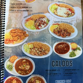 Don Chente - Shrimp & soup menu - Mexican Near Me - College Station, Texas