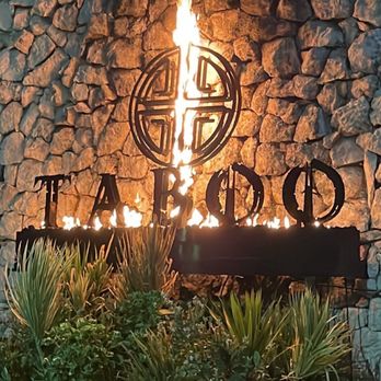Taboo Cancun - Outdoor sign - Mediterranean Near Me - Cancún, ROO