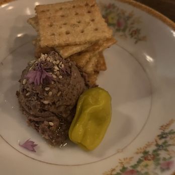 Mallard - Sea island pea dip with duck fat saltines $9 - Southern Near Me - Washington, DC, District of Columbia