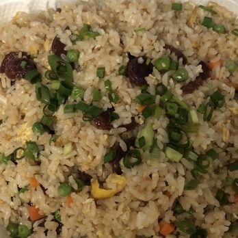New Town Cafe - Fried Rice with Lup Cheong - Cafes Near Me - Aiea, Hawaii