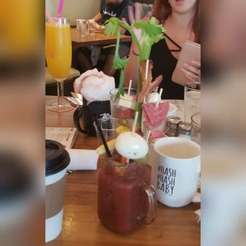 Hash Kitchen - Yum! Bloody Mary bar! - Breakfast & Brunch Near Me - Scottsdale, Arizona