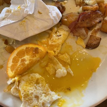 Massapequa Diner - Horribly undercooked fried eggs. - Diners Near Me - Massapequa, New York