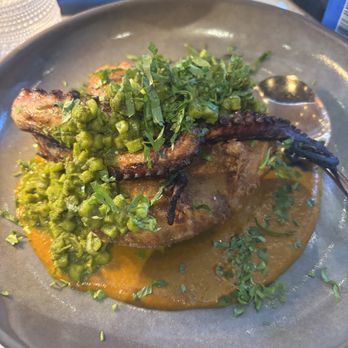 Stage Kitchen & Bar - Wood Grilled Spanish Octopus - Breakfast & Brunch Near Me - Boca Raton, Florida