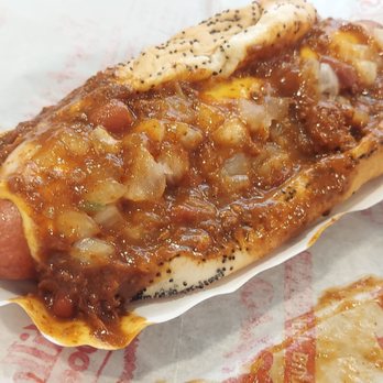 Portillo's - Chili cheese dog jumbo - Hot Dogs Near Me - Orlando, Florida Portillo's - Chili cheese dog jumbo - Hot Dogs Near Me - Orlando, Florida