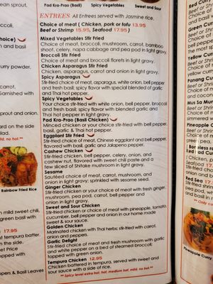 Menu photo 6 Maly Thai Saint Charles, IL