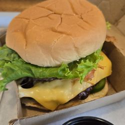 Fatty Patty - Double cheeseburger with bacon.