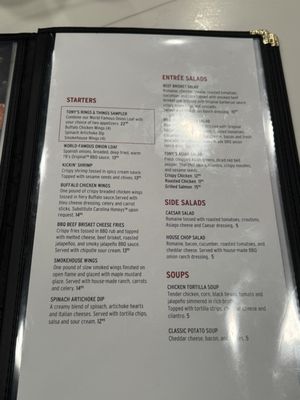Menu photo 1 Tony Roma's Kimball, TN
