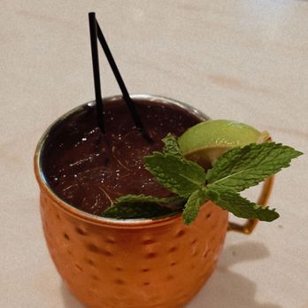 Barnwood - Manteca - Blood Orange Mule - Delicious! - Barbeque Near Me - Manteca, California