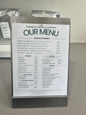 Menu photo 6 Tanner's Coffee La Mirada, CA Menu photo 6 Tanner's Coffee La Mirada, CA