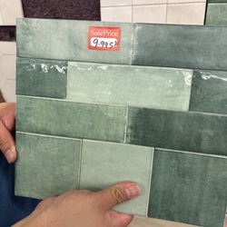 Outlet Tile Center - The top one was my choice of tile.