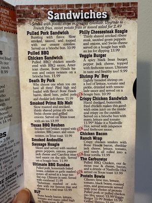 Menu photo 2 Bone Heads BBQ Saline Saline, MI