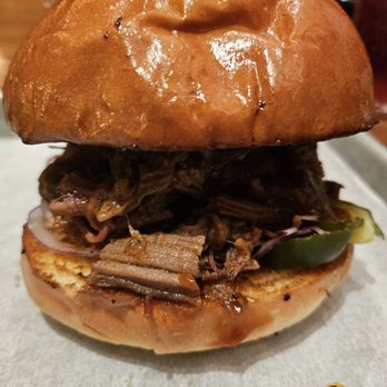 King Ranch Texas Kitchen - Chopped Brisket Sandwich - Steakhouses Near Me - Houston, Texas