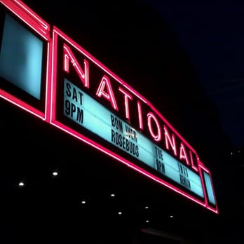 The National - Bon Iver marquee - Music Venues Near Me - Richmond, Virginia The National - Bon Iver marquee - Music Venues Near Me - Richmond, Virginia