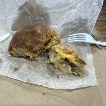 Farmer And The Dail - Sausage Biscuit Bomb - Bakeries Near Me - Snow Hill, North Carolina