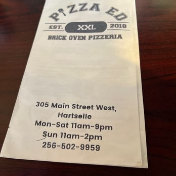 Pizza ED - Pizza Near Me - Hartselle, Alabama