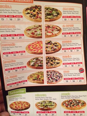 Menu photo 1 İzabella Pizza Kırklareli, 39