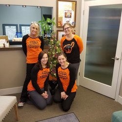 Dr. Torie's Dental Shoppe - Dr. Viktoria "Torie" Cox with her Assistant - Stormy, Practice Manager - Krystal, and Hygienist - Angie