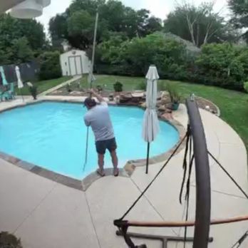 Classic Tile & Plaster - This is key- you as pool owners really need to brush your pool for good results! - Pool & Hot Tub Service Near Me - Grapevine, Texas