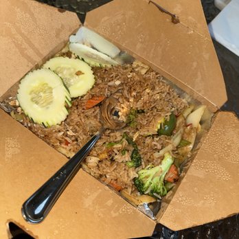 Thai Pasta - Spicy Fried Rice (veggie) - Thai Near Me - Biddeford, Maine Thai Pasta - Spicy Fried Rice (veggie) - Thai Near Me - Biddeford, Maine