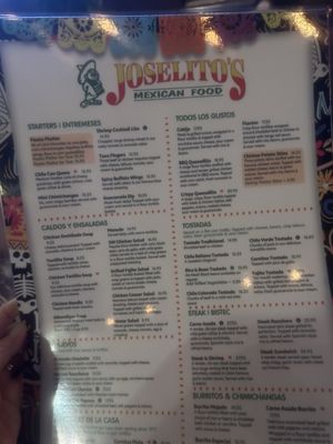 Menu photo 8 Joselito's Montrose Montrose, CA Menu photo 8 Joselito's Montrose Montrose, CA