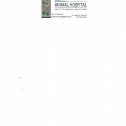 Williamson Animal Hospital - business card